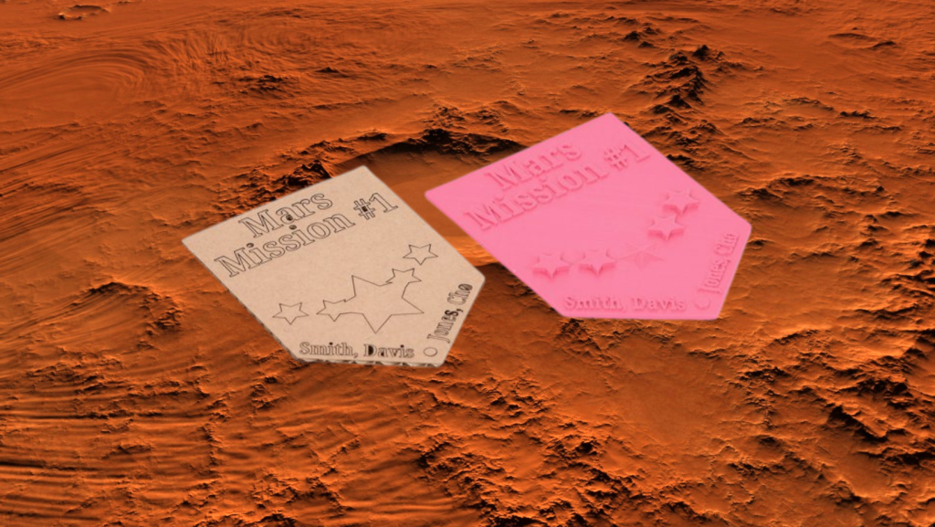 Mars Mission Patches